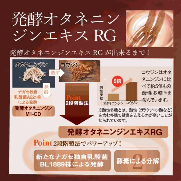 発酵オタネニンジンエキスRG