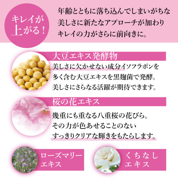 キレイが上がる