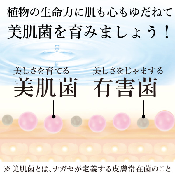 美肌菌*を育てましょう